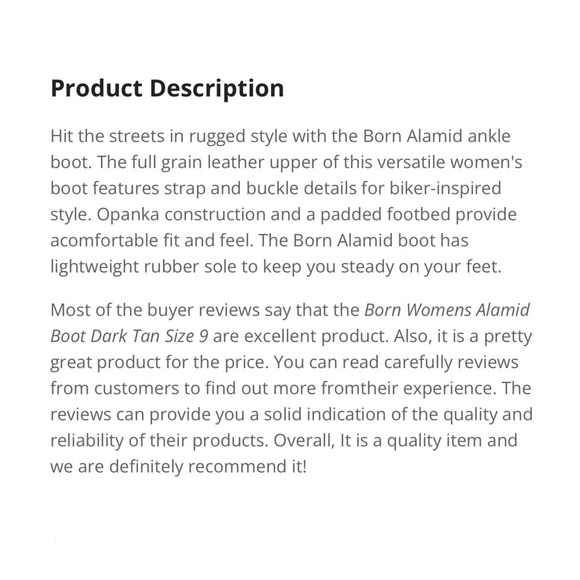 EUC - BORN Brown Alamid Boot - SIZE 7 - Picture 11 of 12